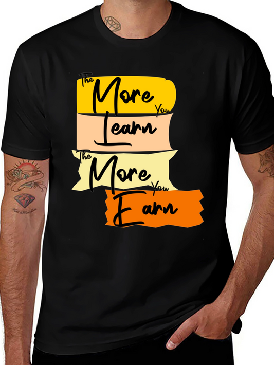 The More You Learn T-Shirt