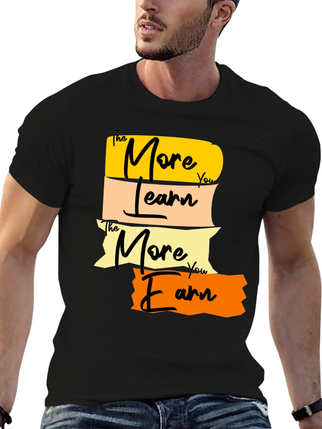 The More You Learn T-Shirt