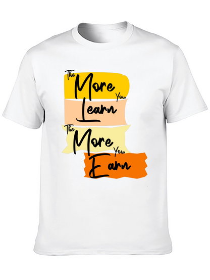 The More You Learn T-Shirt