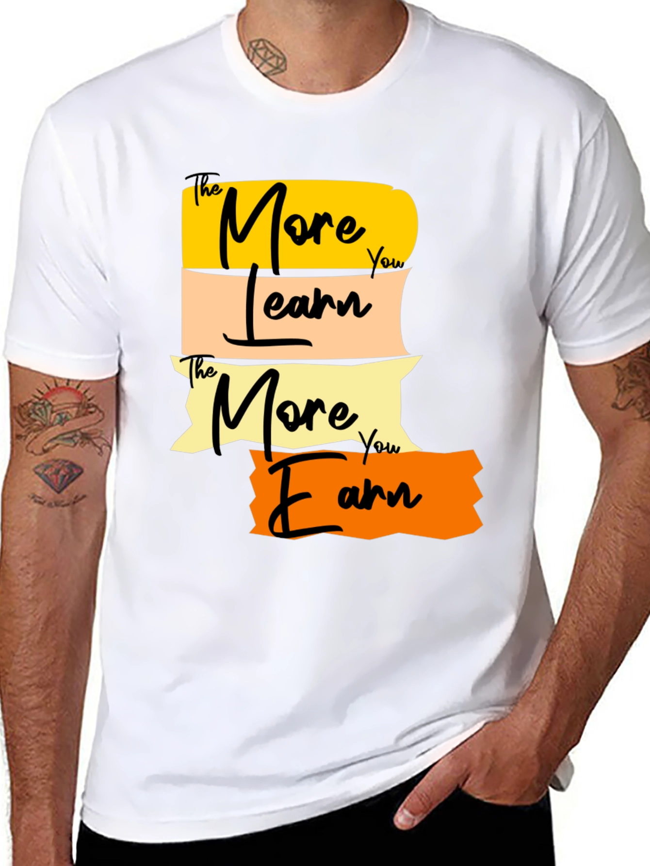 The More You Learn T-Shirt