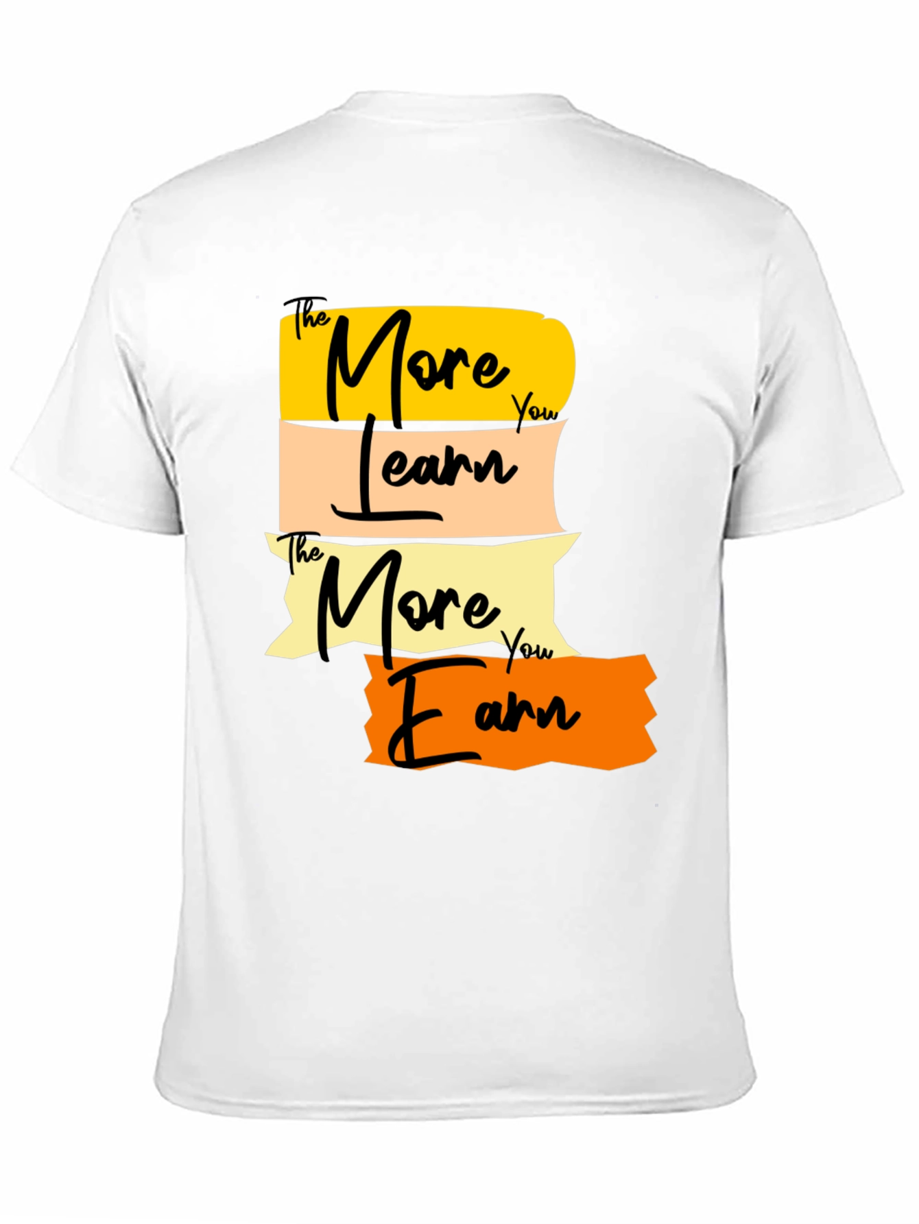 The More You Learn T-Shirt