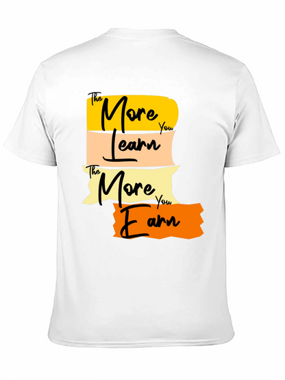The More You Learn T-Shirt