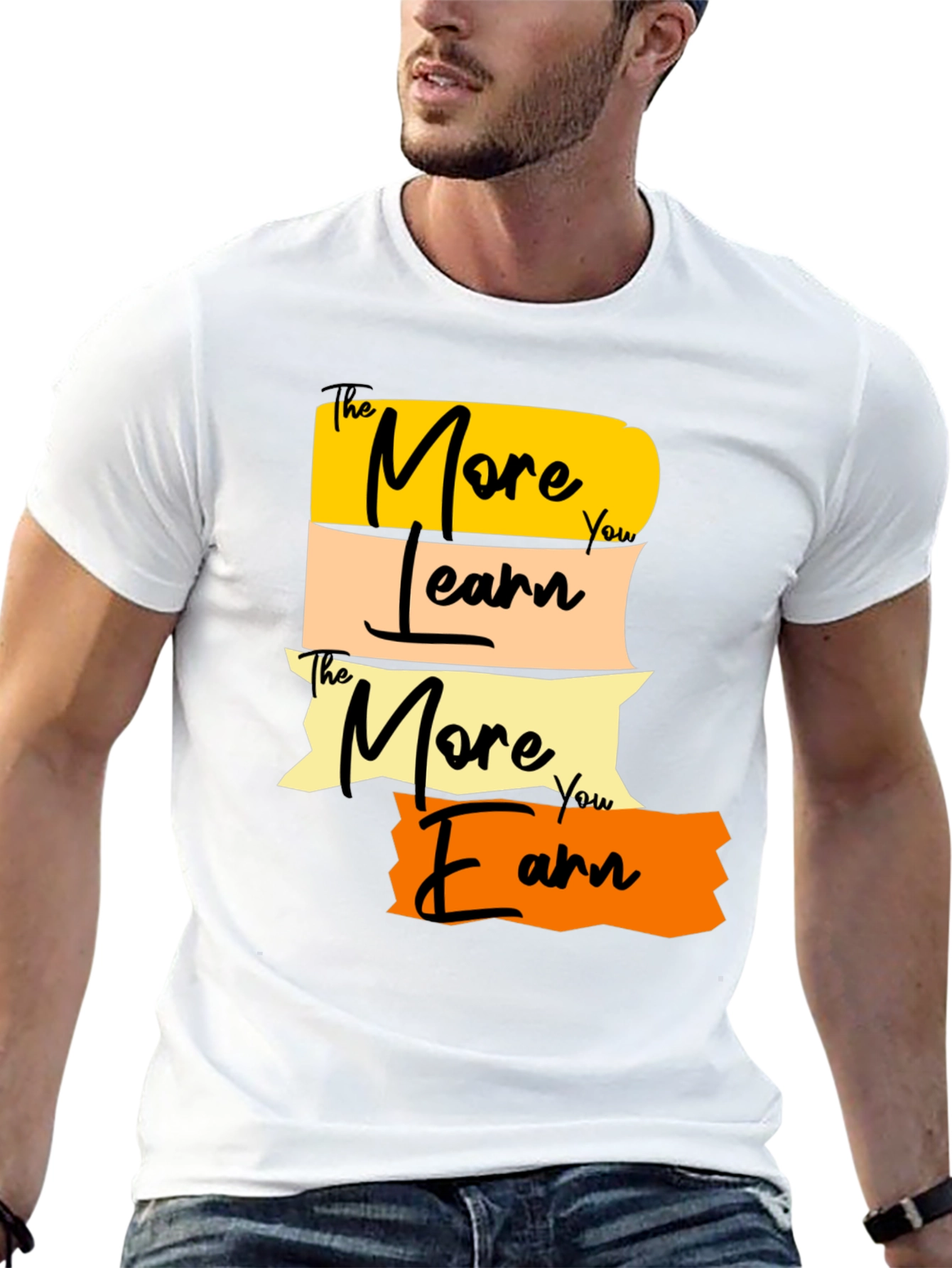 The More You Learn T-Shirt