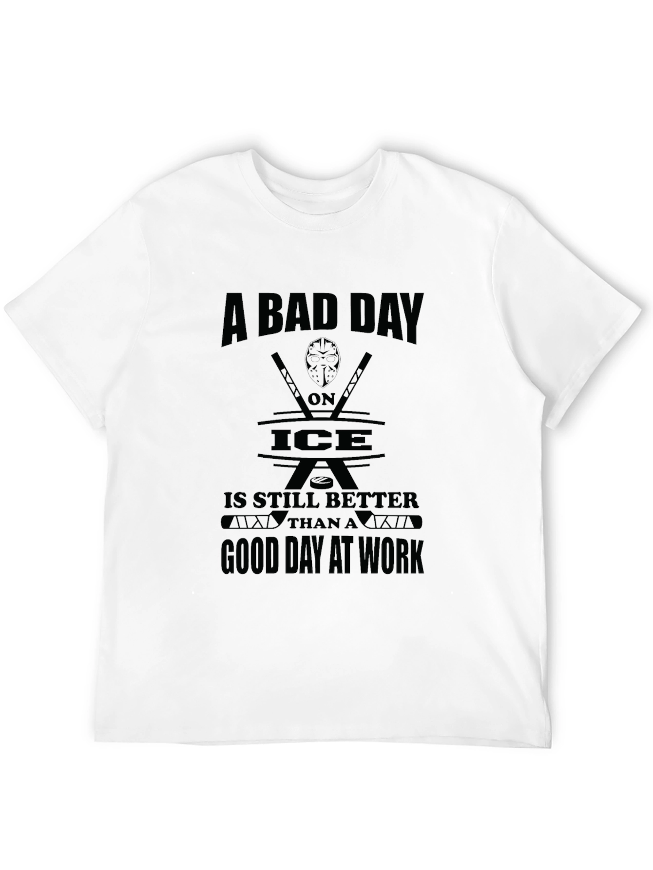 A Bad Day On Ice Hockey T-Shirt