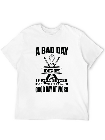 A Bad Day On Ice Hockey T-Shirt