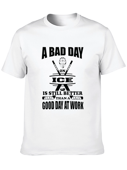 A Bad Day On Ice Hockey T-Shirt