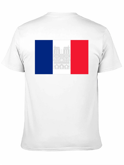 Notre Dame France Flag T-Shirt