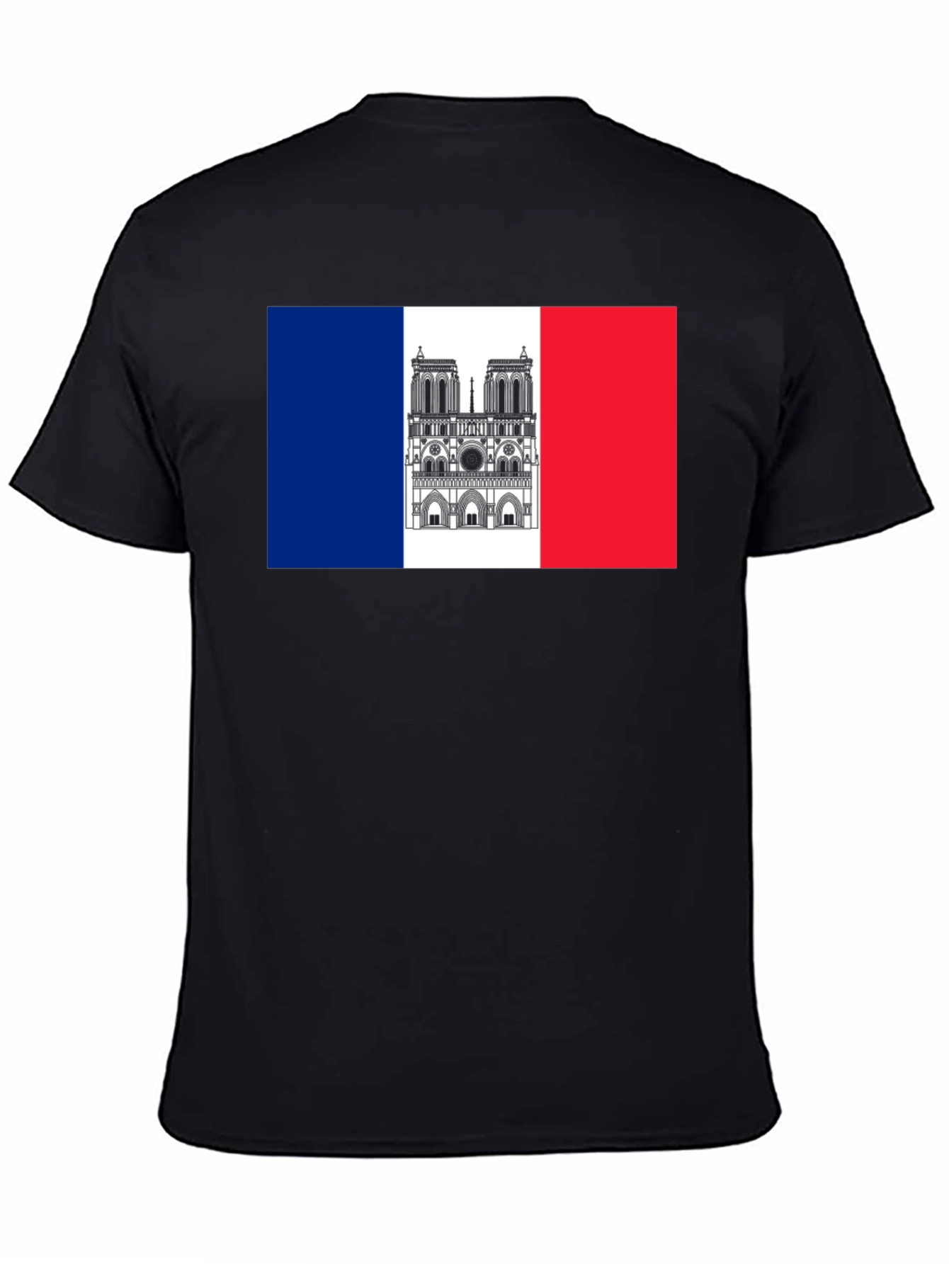 Notre Dame France Flag T-Shirt