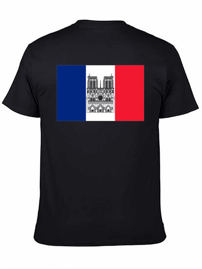 Notre Dame France Flag T-Shirt