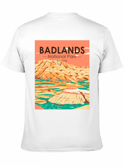 Badlands National Park T-Shirt - Retro Style