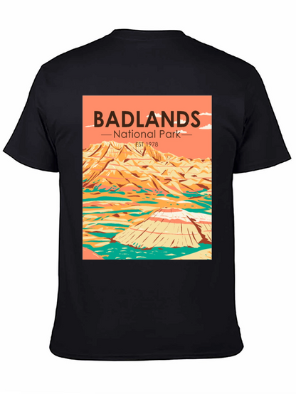 Badlands National Park T-Shirt - Retro Style