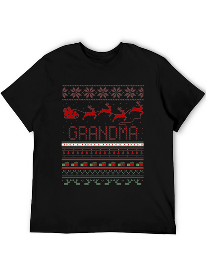 Grandma Ugly Christmas Sweater T-Shirt