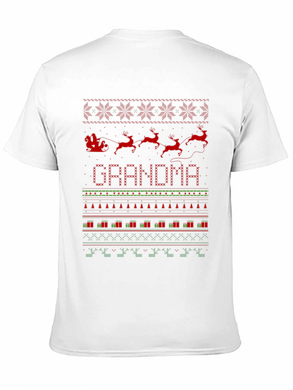 Grandma Ugly Christmas Sweater T-Shirt