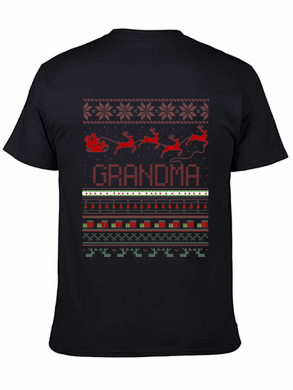Grandma Ugly Christmas Sweater T-Shirt