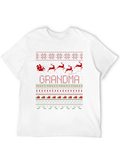 Grandma Ugly Christmas Sweater T-Shirt