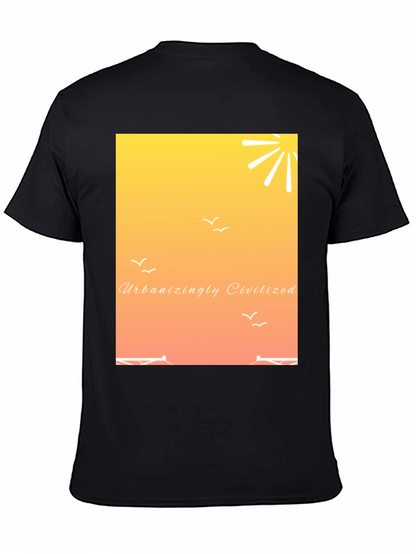 Urbanizingly Civilized Sunset Graphic Tee