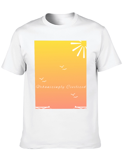 Urbanizingly Civilized Sunset Graphic Tee