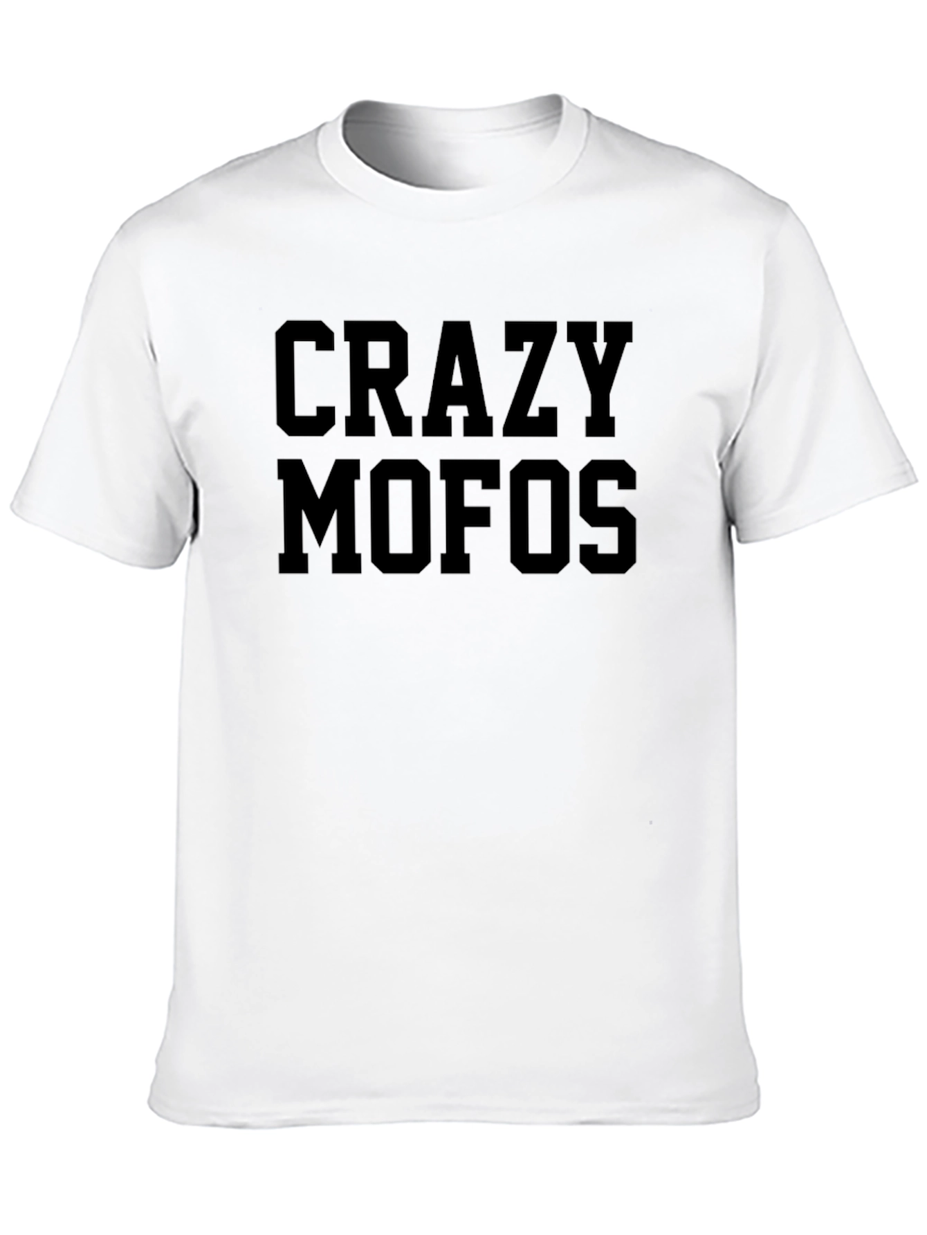 Crazy Mofos Graphic T-Shirt - Black