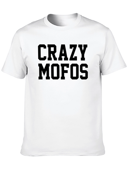 Crazy Mofos Graphic T-Shirt - Black