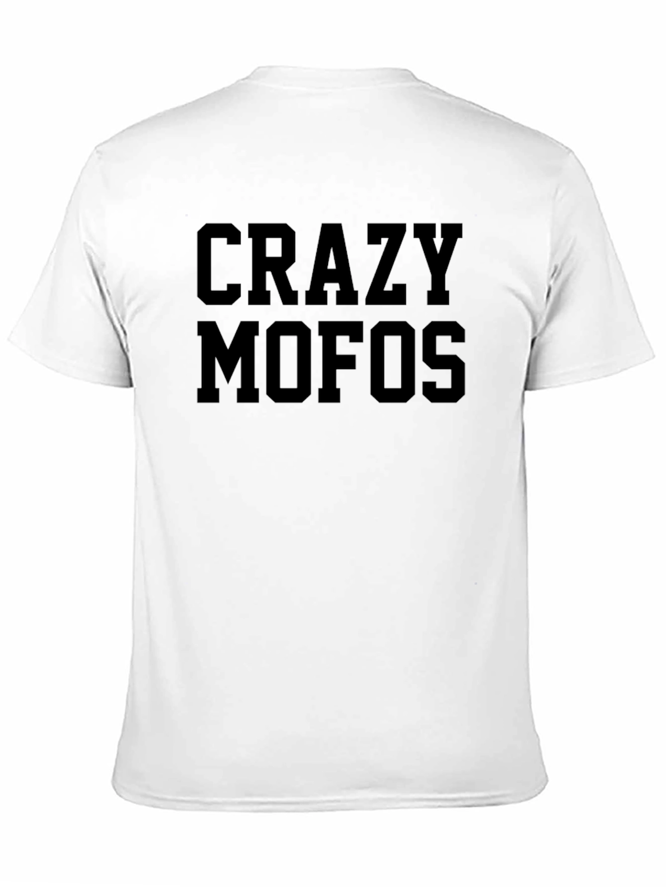Crazy Mofos Graphic T-Shirt - Black