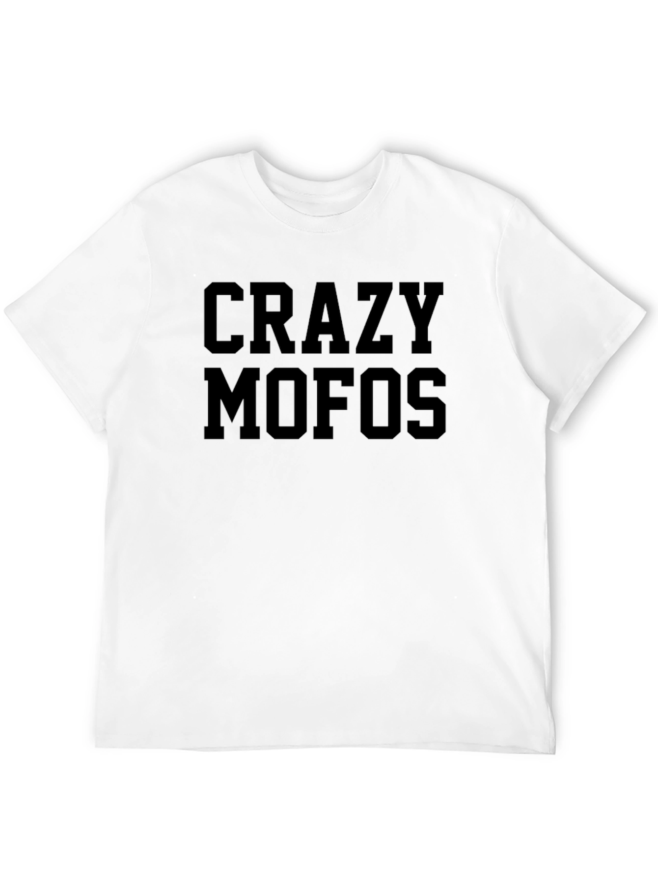 Crazy Mofos Graphic T-Shirt - Black
