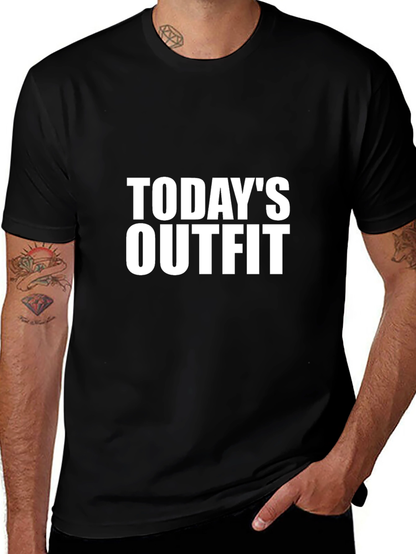 Todays Outfit Tee - Bold Graphic T-Shirt
