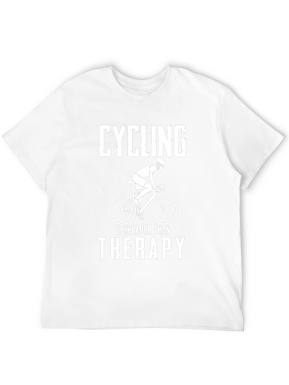 Cycling Cheaper Than Therapy T-Shirt