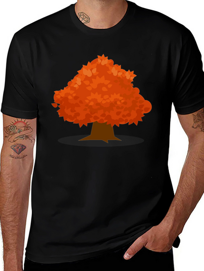 Fall Tree Graphic Tee - Autumn Vibes T-Shirt