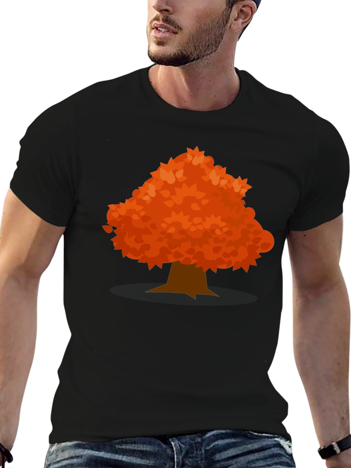 Fall Tree Graphic Tee - Autumn Vibes T-Shirt
