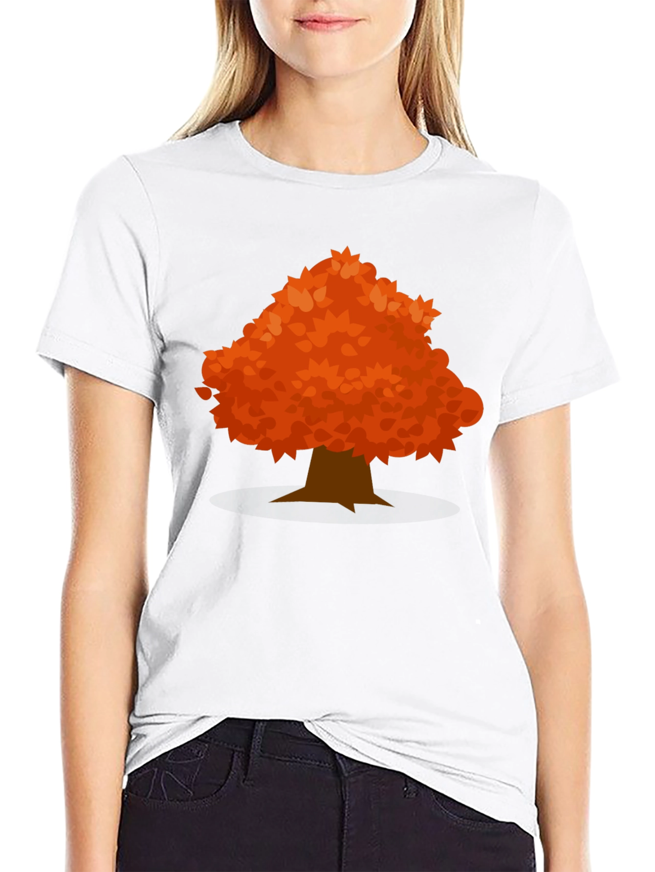Fall Tree Graphic Tee - Autumn Vibes T-Shirt