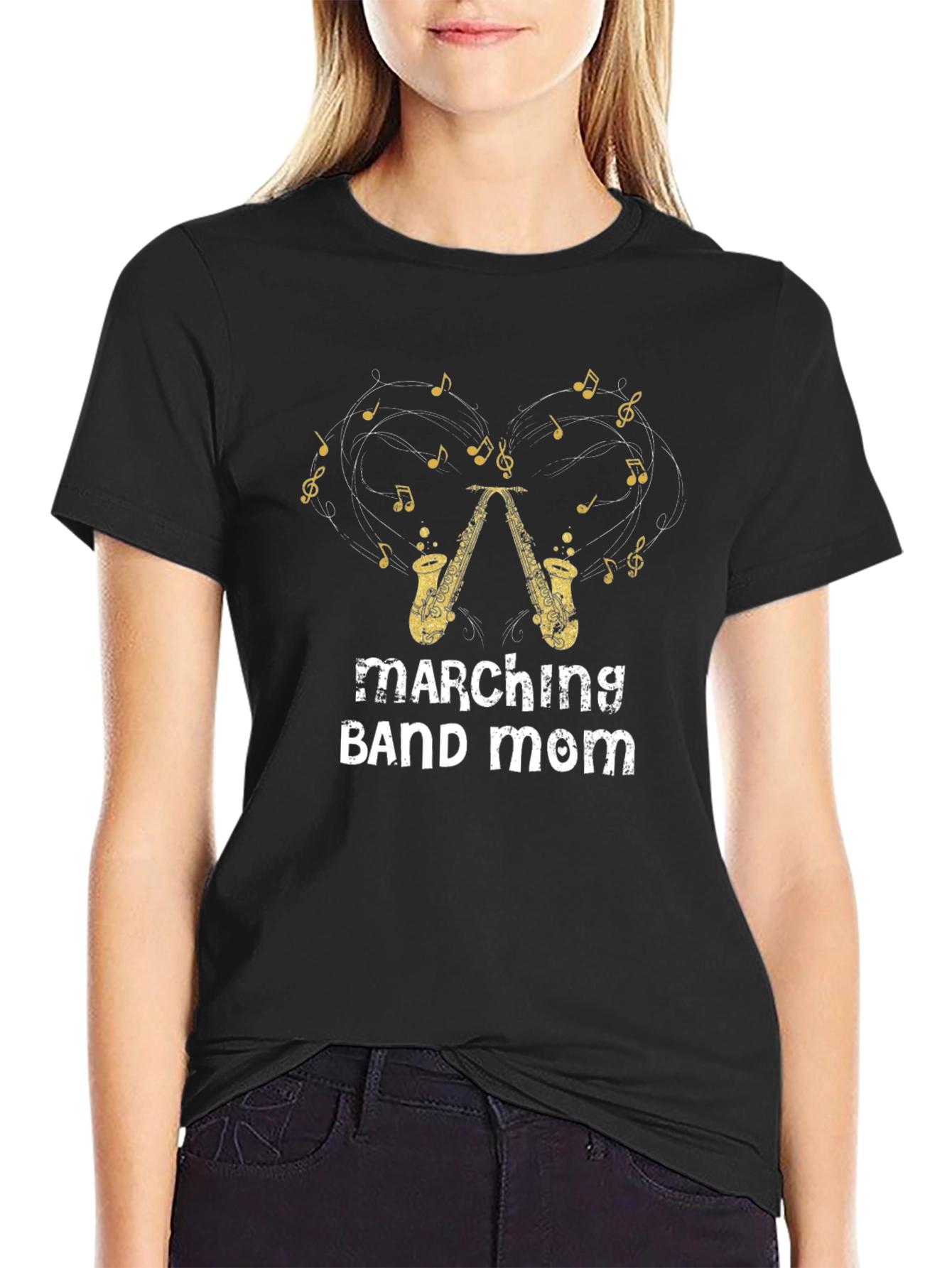 Marching Band Mom Graphic Tee