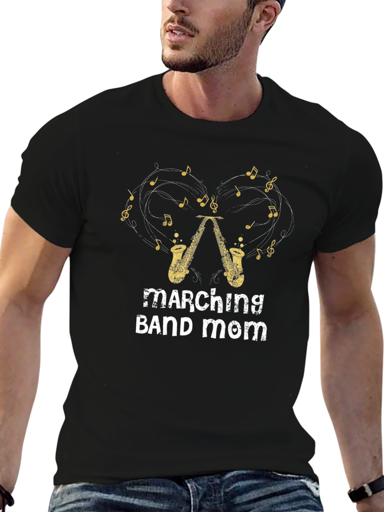 Marching Band Mom Graphic Tee