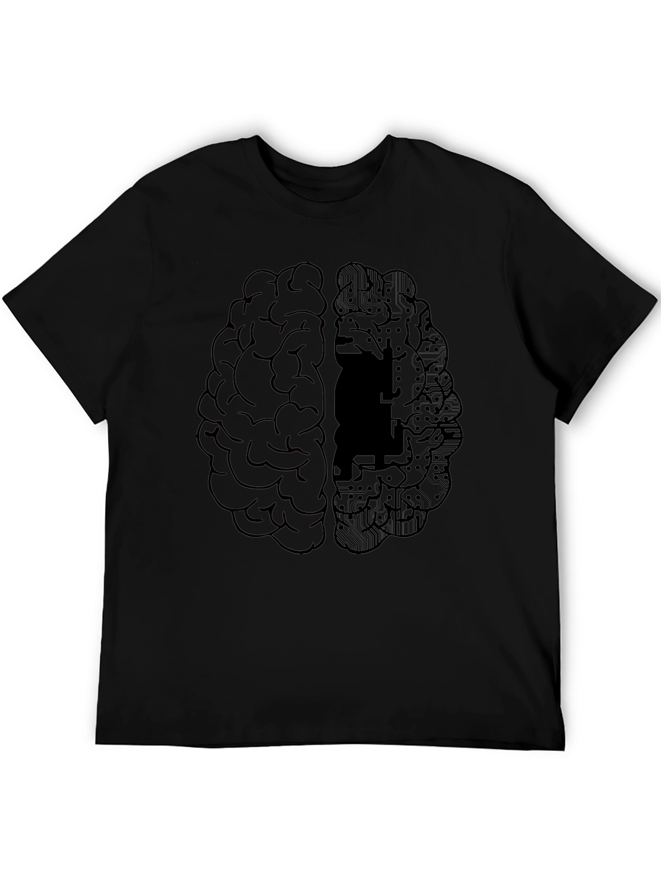 Brain Circuitry Graphic Tee - Smart Style