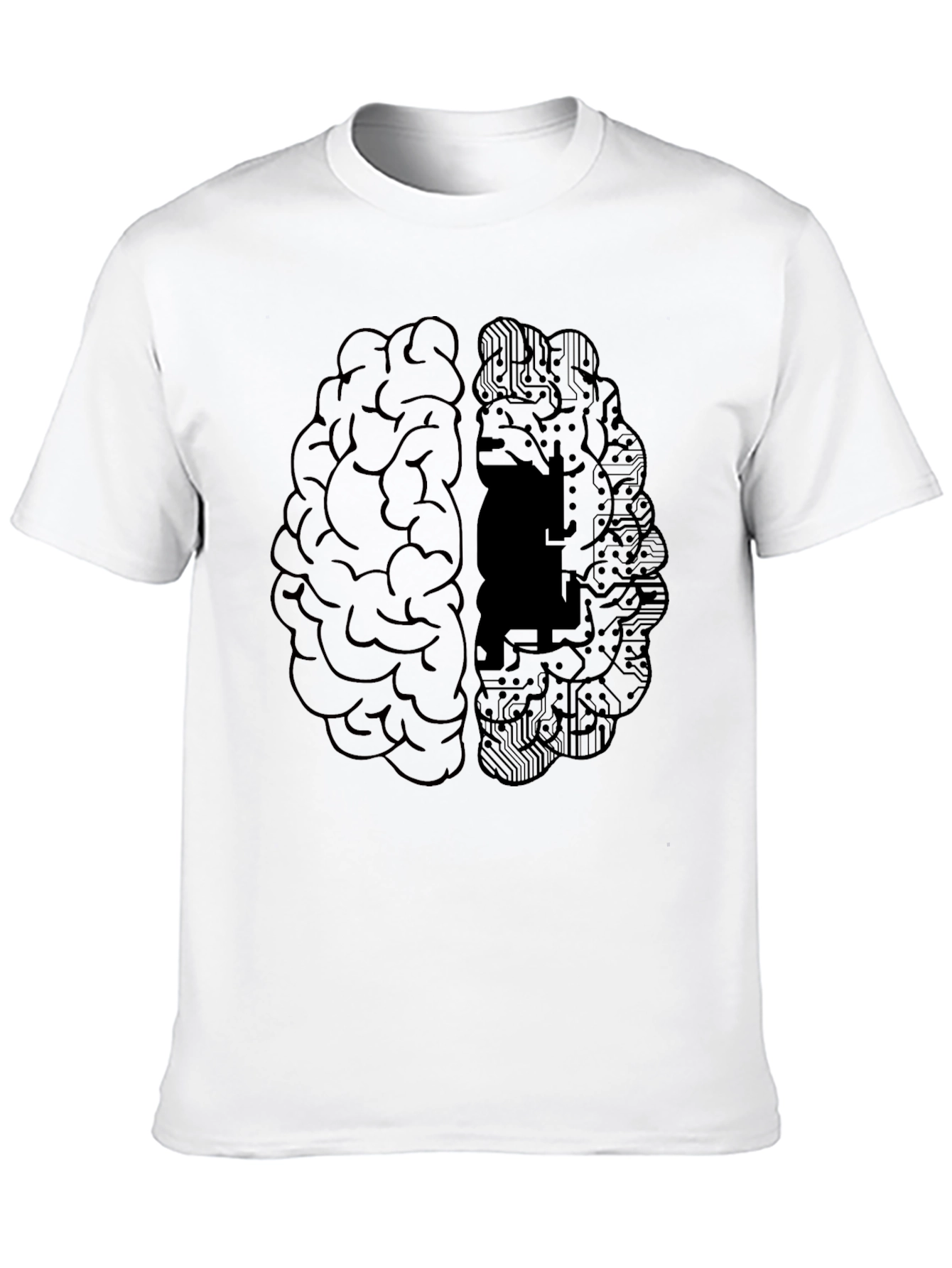 Brain Circuitry Graphic Tee - Smart Style