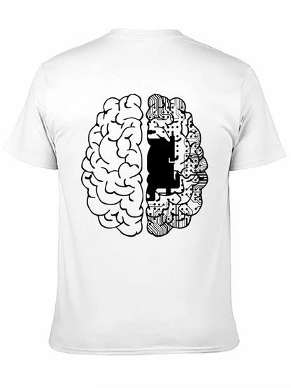 Brain Circuitry Graphic Tee - Smart Style
