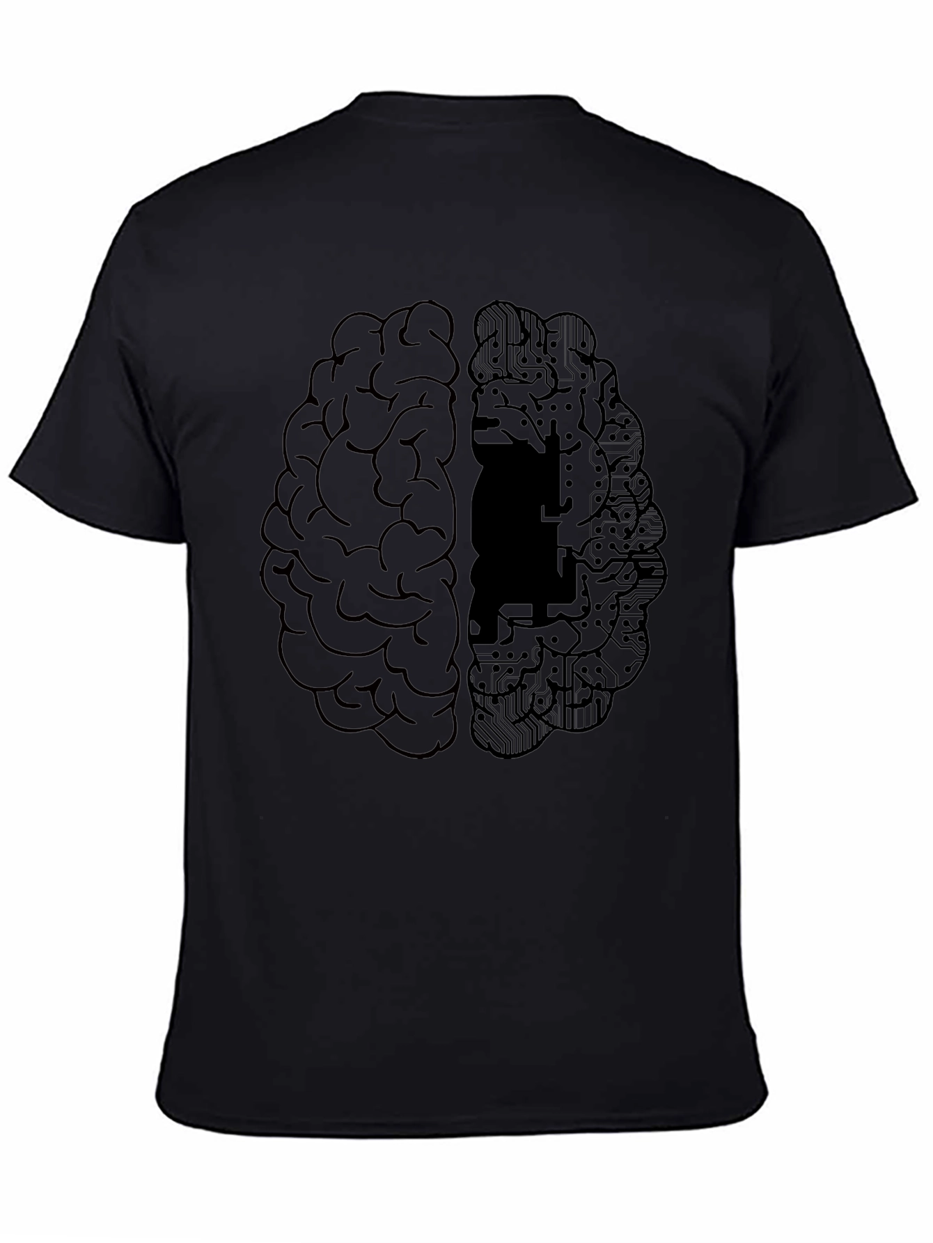 Brain Circuitry Graphic Tee - Smart Style
