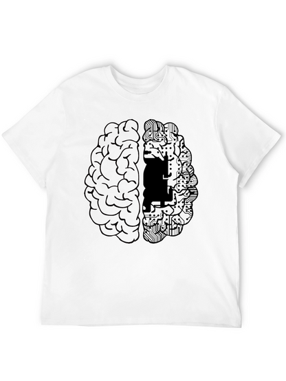 Brain Circuitry Graphic Tee - Smart Style