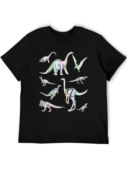 Dinosaur Holographic Graphic Tee