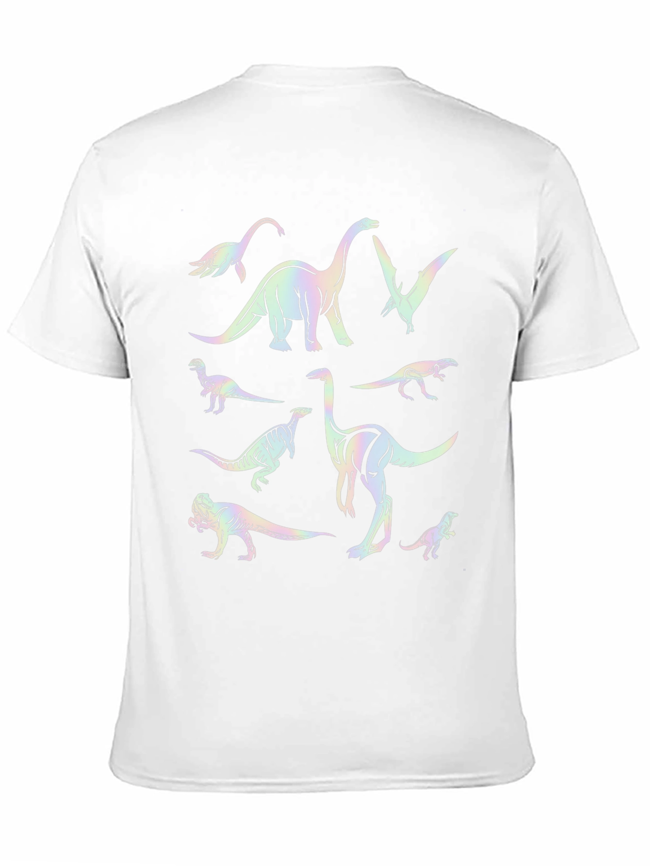 Dinosaur Holographic Graphic Tee