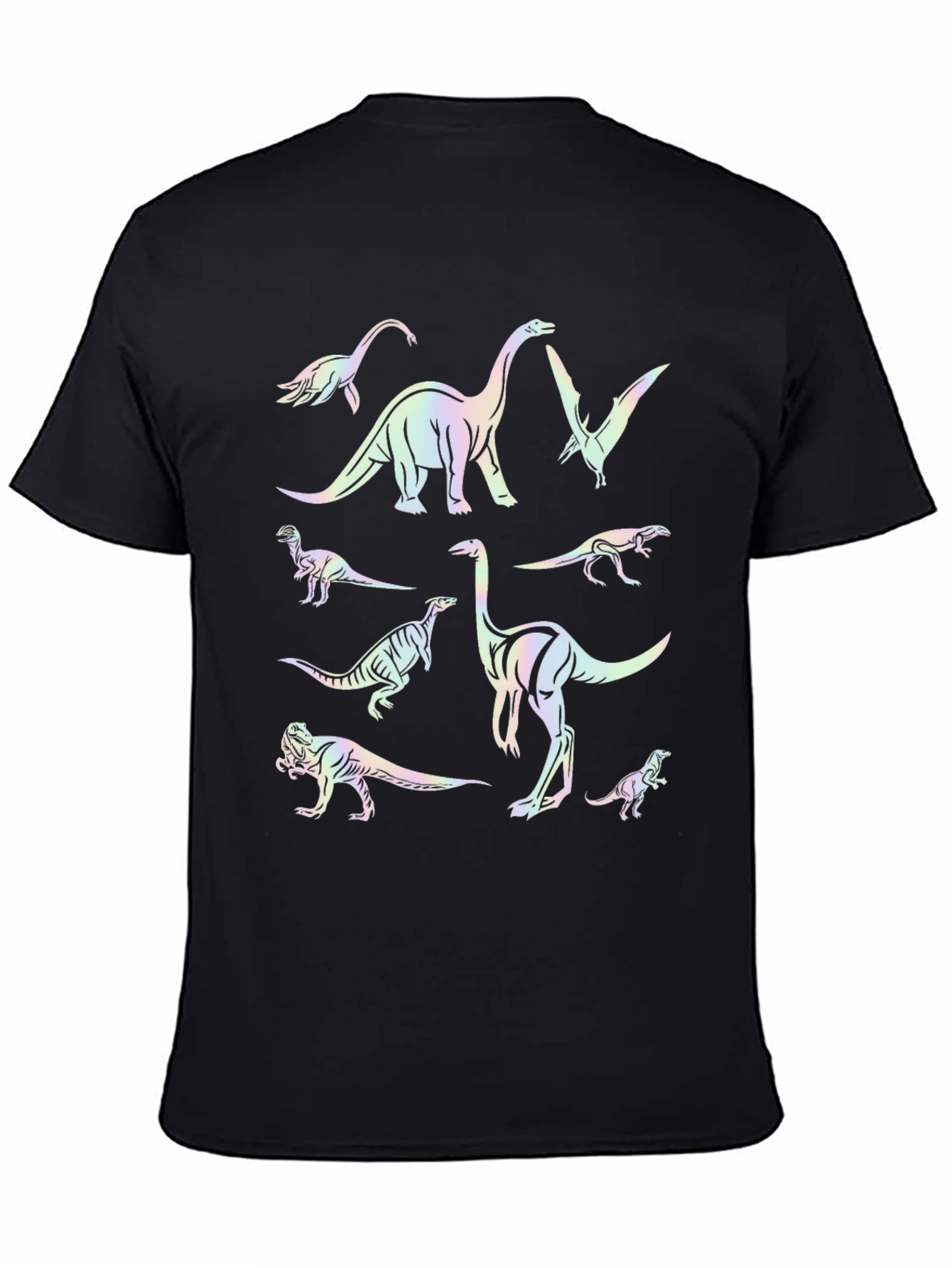 Dinosaur Holographic Graphic Tee