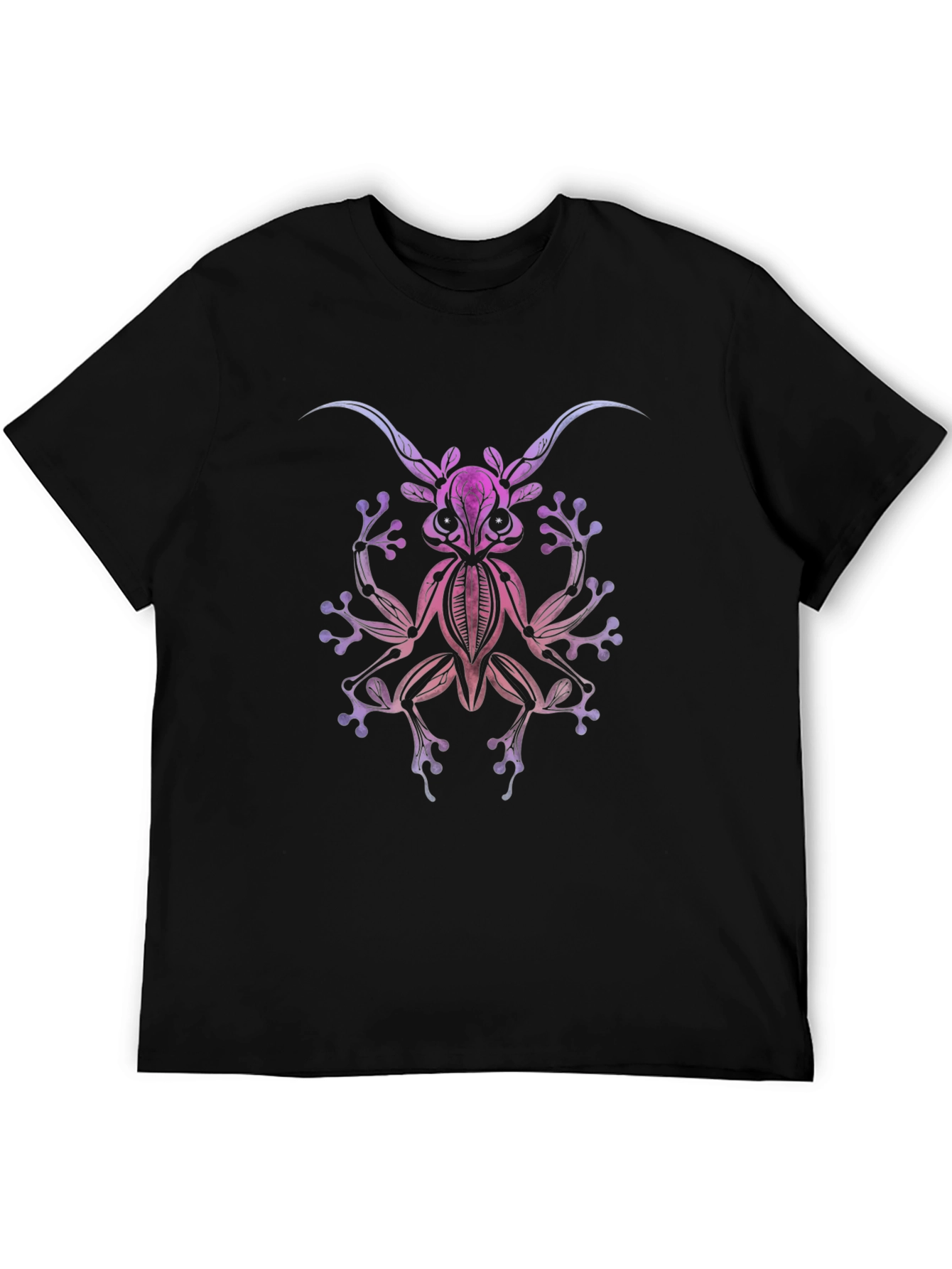 Abstract Frog Graphic T-Shirt - Unique Design