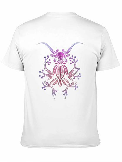 Abstract Frog Graphic T-Shirt - Unique Design