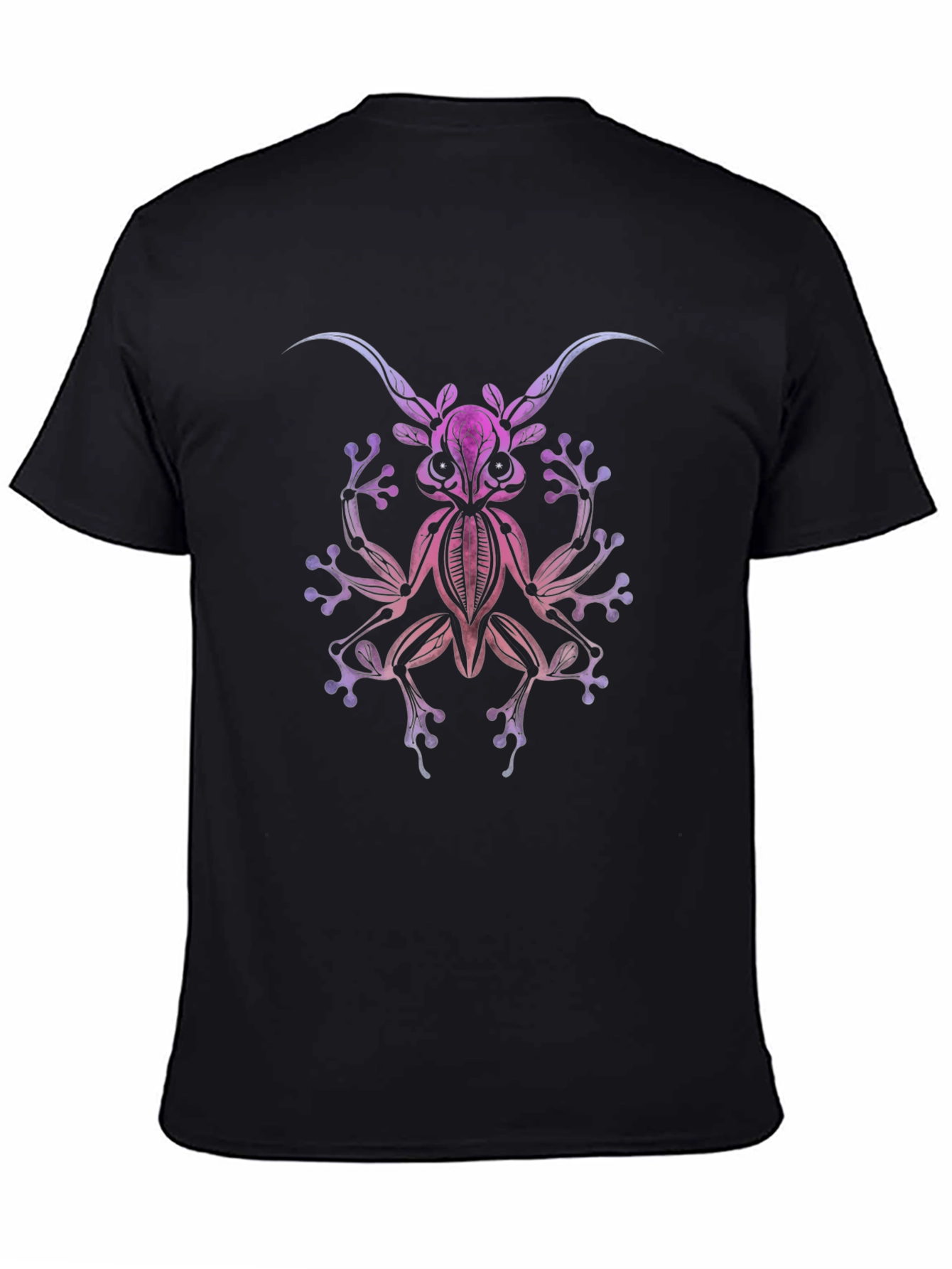 Abstract Frog Graphic T-Shirt - Unique Design