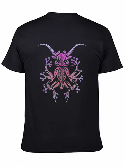 Abstract Frog Graphic T-Shirt - Unique Design