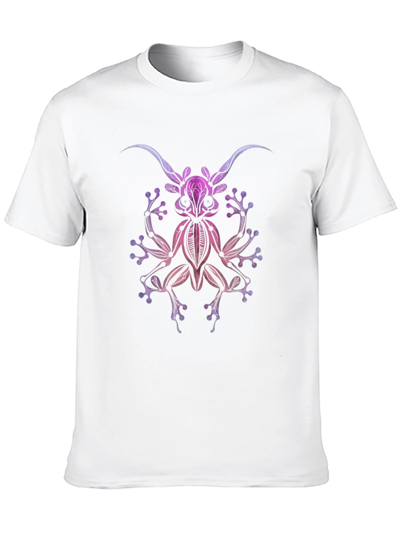 Abstract Frog Graphic T-Shirt - Unique Design