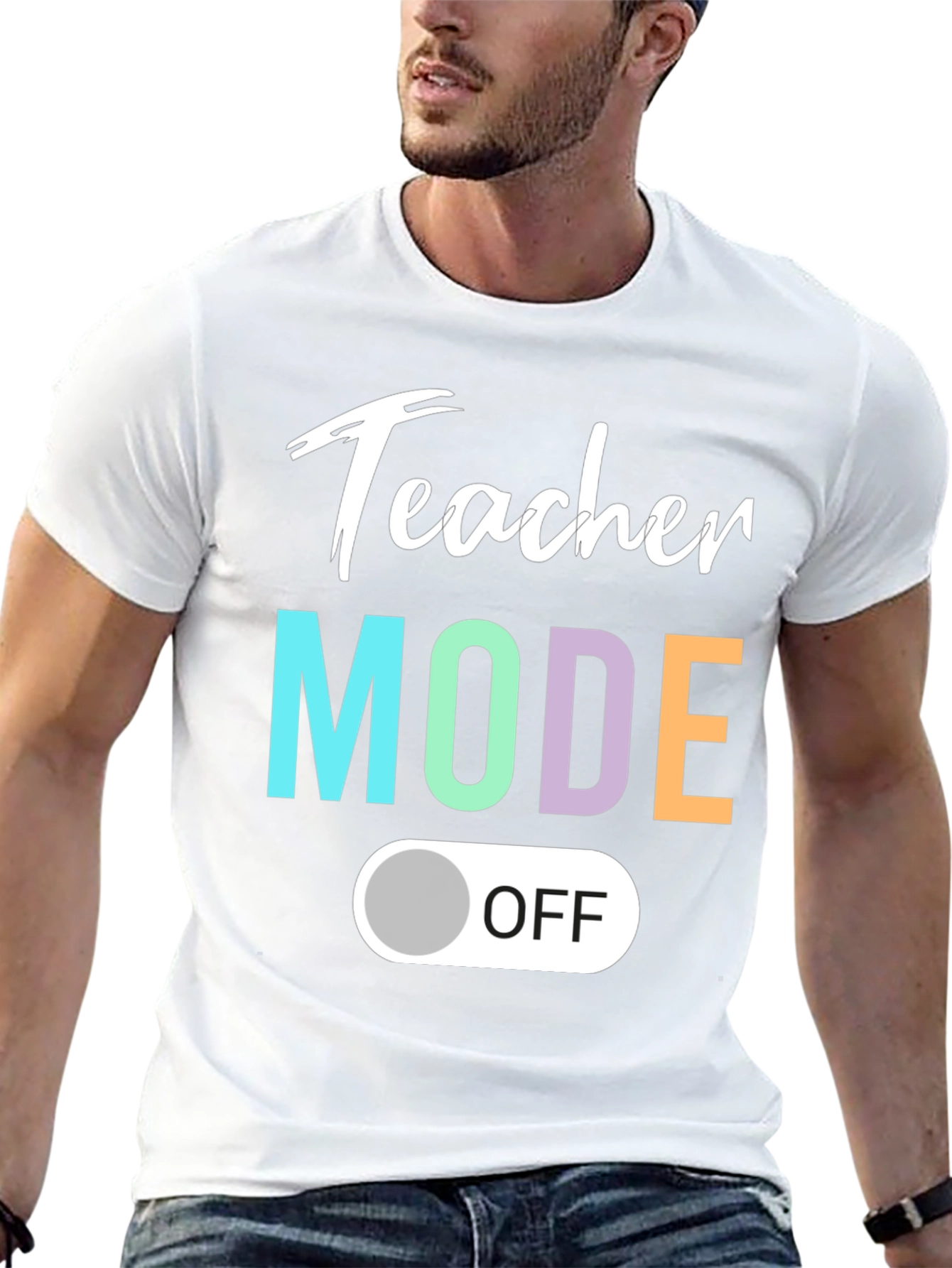 Teacher Mode Off T-Shirt - Relaxed Style