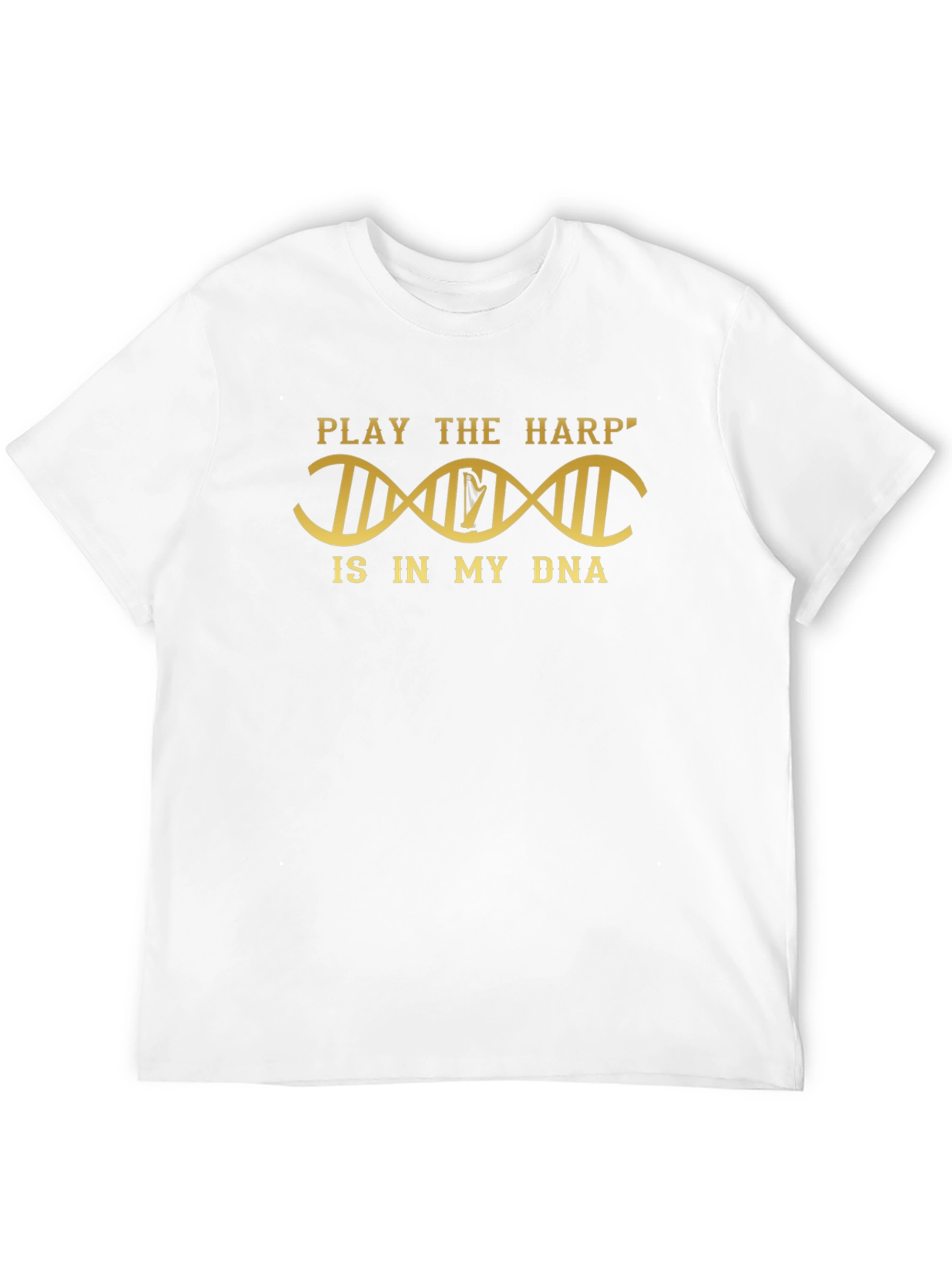 Harp DNA Black Graphic Tee