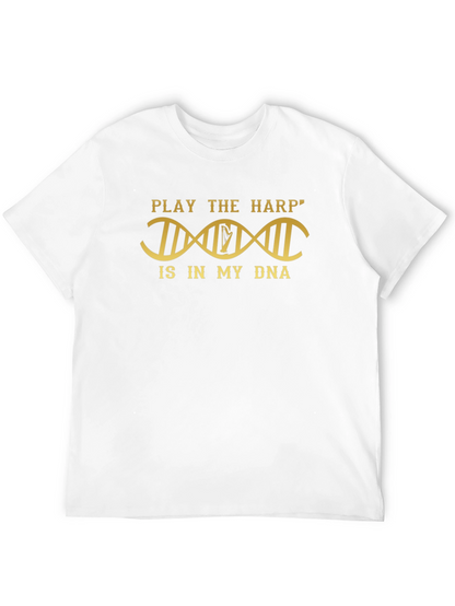 Harp DNA Black Graphic Tee