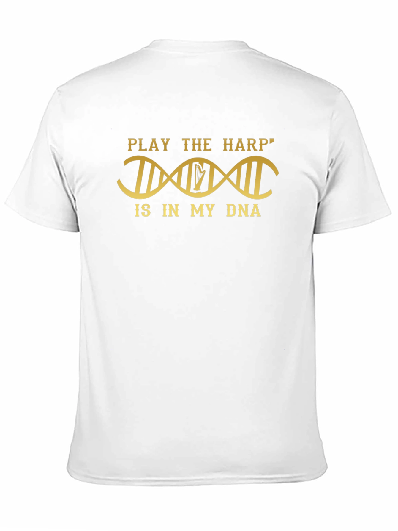 Harp DNA Black Graphic Tee