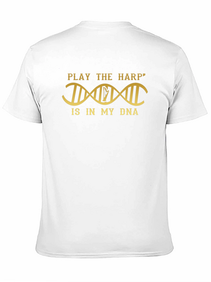 Harp DNA Black Graphic Tee